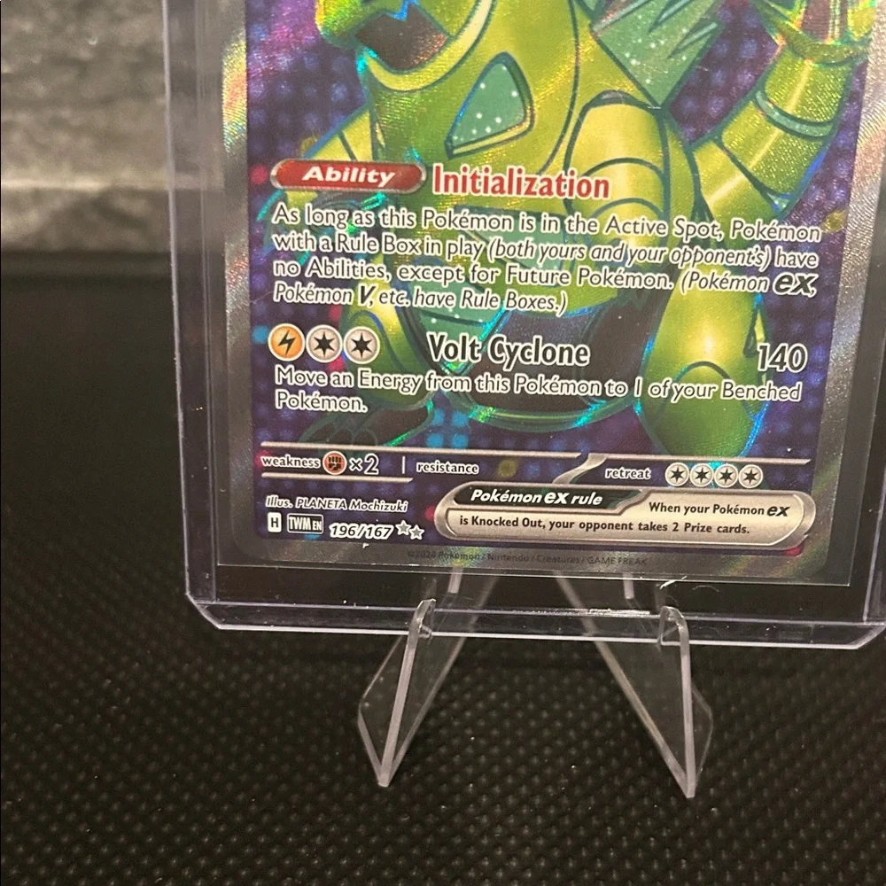 Pokemon Iron Thorns EX 190/167 Card from Twilight‎ Masquerade Set M/NM